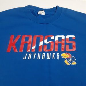 C I Sport Men's Kansas Jayhawks Short Sleeve T Shirt in Size L